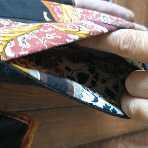 Zara TRF geometric patchwork chain print Retro mod shift dress size medium - Picture 7 of 10